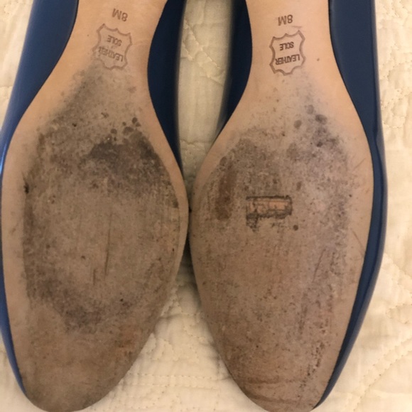 Tory Burch Raleigh Blue Flats - Picture 5 of 7